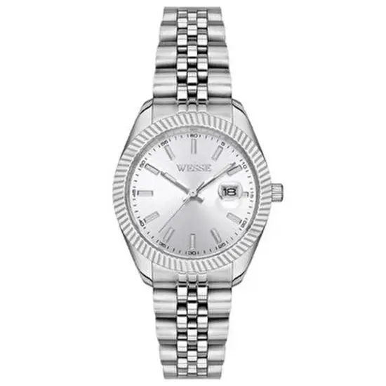 Wesse WWL1115B03 Quartz Çelik Gri 32 mm Kadın Kadın Kol Saati
