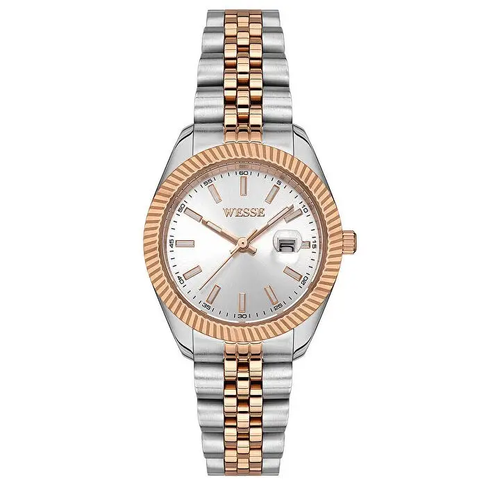 Wesse WWL1115B11 Quartz Çelik Rose/Gri 32 mm Kadın Kol Saati