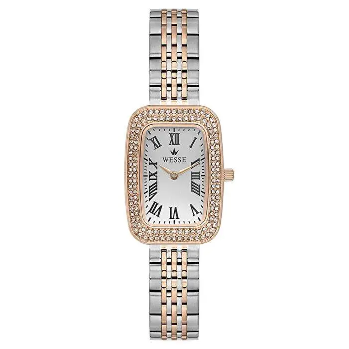 Wesse WWL113806 Quartz Çelik Rose/Gri Kadın Kol Saati 
