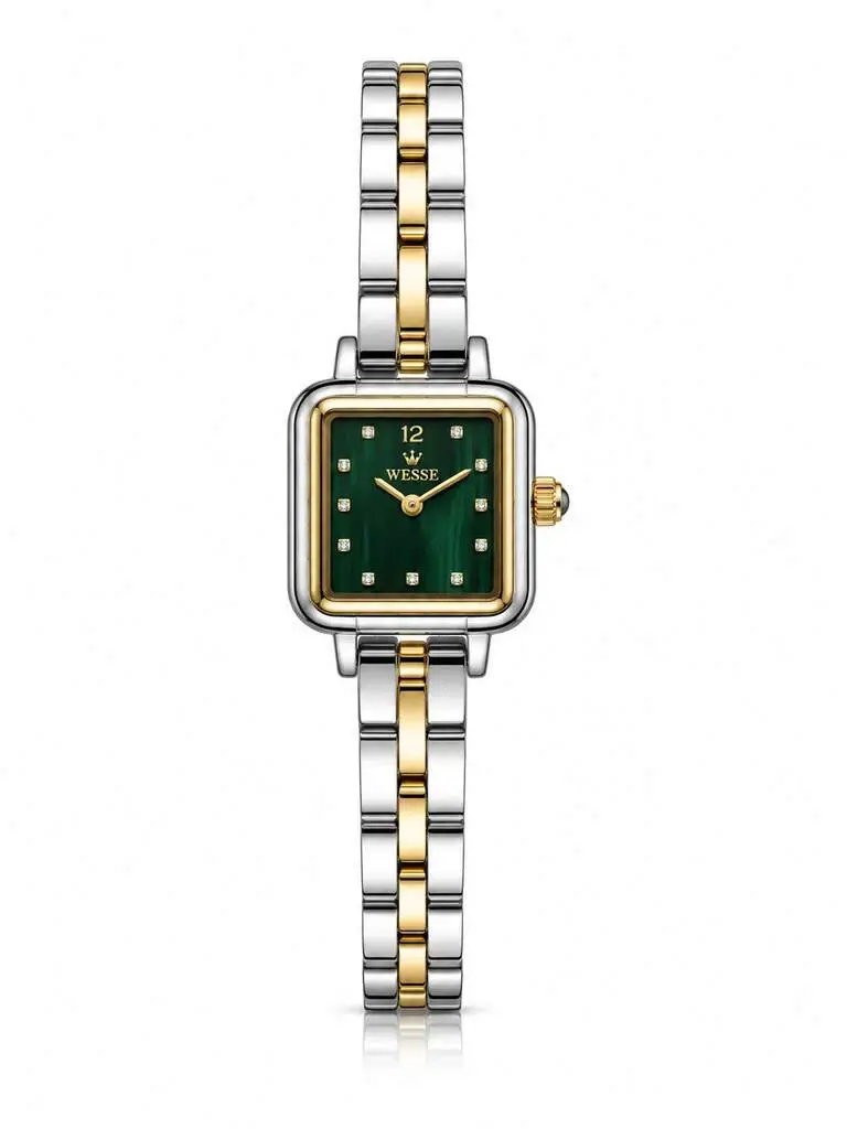 Wesse WWL117004 Quartz Çelik Gri Altın Rengi 21 mm Kadın Kol Saati