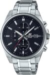 Casio EFV-610D-1AVUDF Quartz Çelik Gri Siyah Kadran 44 mm Erkek Kol Saati