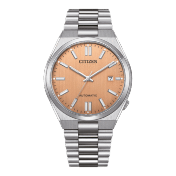 Citizen NJ0159-86Z Quartz Çelik Gri Somon Kadran 5 ATM 40 mm Erkek Kol Saati