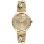 Essence ES6722FE.110 Quartz Hasır Altın Rengi 35 mm Kadın Kol Saati