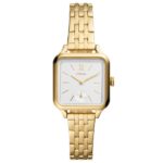 Fossil FBQ3832 Quartz Çelik Altın Beyaz Kadran 28 mm Kadın Kol Saati