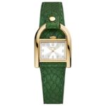 Fossil FES5267 Quartz Deri Yeşil Beyaz Kadran 28 mm Kadın Kol Saati