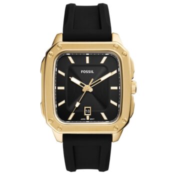 Fossil FFS5981 Quartz Silikon Siyah 42 mm Kadın Kol Saati