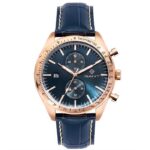Gant G142004 43 mm Lacivert Deri Kordonlu Erkek Kol Saati