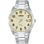 Lorus RH911RX9 Quartz Çelik Gri Sarı Kadran 39 mm Erkek Kol Saati
