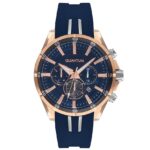 Quantum PWG909.499 Quartz Silikon Lacivert 46 mm Erkek Kol Saati