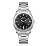 Slazenger SL.09.2485.1.01 Quartz Çelik Gri Siyah Kadran 41 mm Erkek Kol Saati