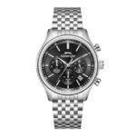 Slazenger SL.09.2487.2.02 Quartz Çelik Gri Siyah Kadran 41 mm Erkek Kol Saati
