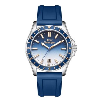 Slazenger SL.09.2531.1.02 Quartz Silikon Mavi 42 mm Erkek Kol Saati