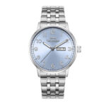 Slazenger SL.09.2560.2.05 Quartz Çelik Gri Mavi Kadran 44 mm Erkek Kol Saati