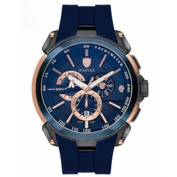 Wainer WA.16910-C Quartz Swiss Made Silikon Lacivert 48 mm Erkek Kol Saati