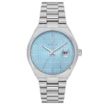 Wesse WWG209505 Quartz Çelik Gri Mavi Kadran 40 mm Erkek Kol Saati