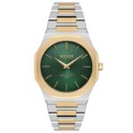 Wesse WWG402604 Quartz Çelik Altın/Gri Yeşil Kadran 40 mm Erkek Kol Saati