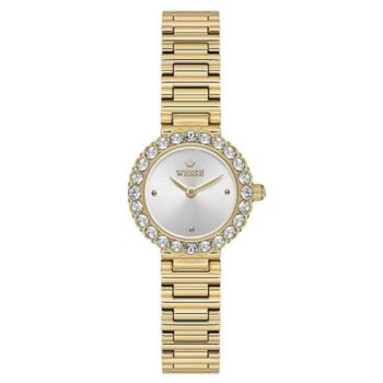 Wesse WWL112103 Quartz Çelik Altın Rengi 25 mm Kadın Kol Saati