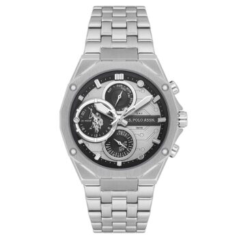 U.s. Polo Assn. USPA1121-04 Quartz Çelik Gri Erkek Kol Saati