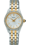 Seiko SUR540P Quartz Çelik Gri Altın Rengi 26 mm Kadın Kol Saati